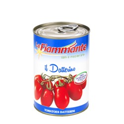 Tomates Datterini entières pelées (400g)