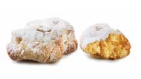 Amaretti Gâteau Sicilien Pâte d’Amande à l’Orange (30 g x 80)