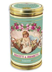 Amaretti Retro Tin Italia Mix 175 g x 6 LAZZARONI