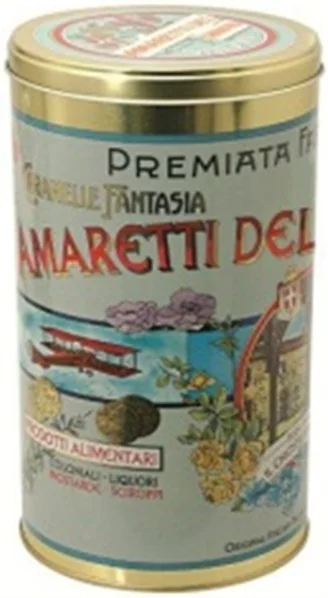 Amaretti Retro Tin Verde 210 g x 6 LAZZARONI
