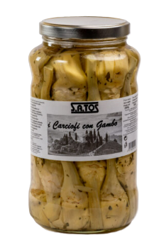 Artichauts avec Jambes Bocal (3100 ml x 2) SATOS