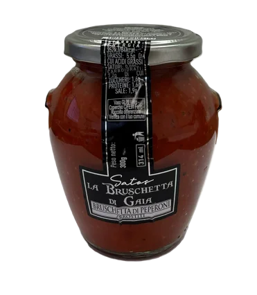 Bruschetta Poivrons Grilles (314 ml x 6) SATOS