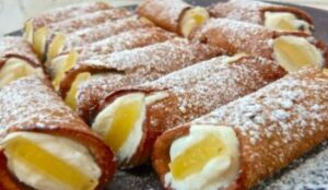 Cannoli Sicilien crème citron