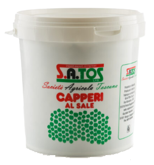 Câpres au Sel (1 Kg x 6) SATOS