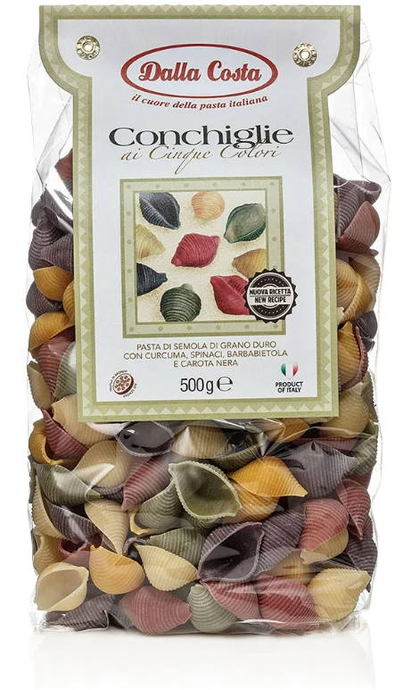 Conchiglie BetteraveEpinardsNoir De SeicheCurcuma (500 g x 2)
