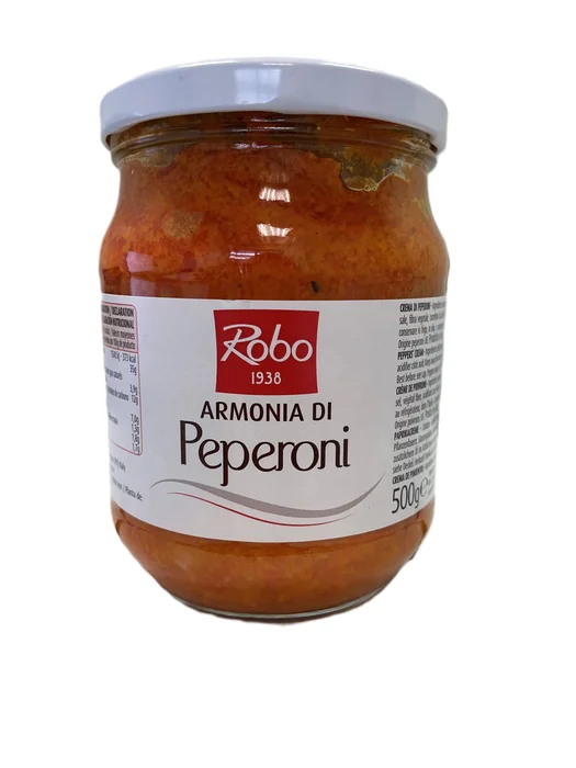 Crème Poivrons - Bocal (500 G x 6) ROBO