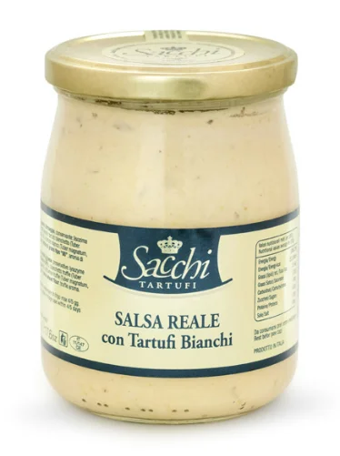 Crème Tartufata Blanche 2%- Bocal (500 g x 6) SACCHI