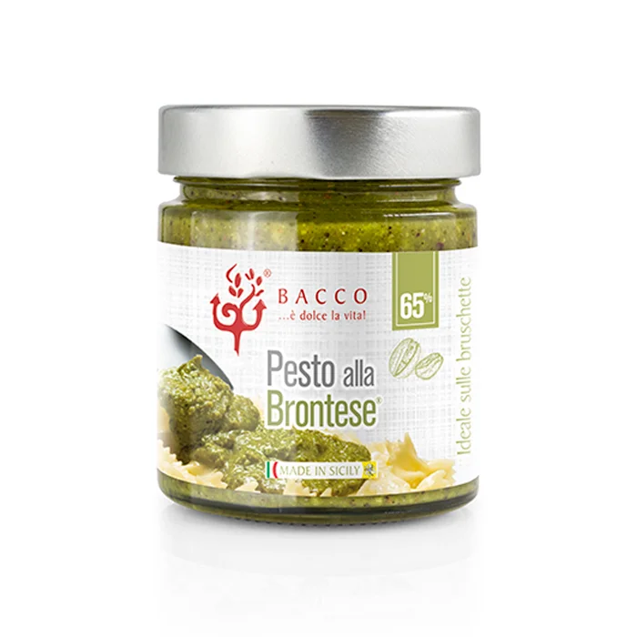 Crème de Pistache (Pesto Alla Brontese 65%) (200g x 6)