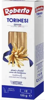 Gressins fins Torinesi (cartonné 125 g x 15) ROBERTO