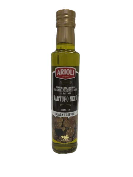 Huile Extra Vierge Aromatisée Truffe noire (250 ml x 12) ARIOLI