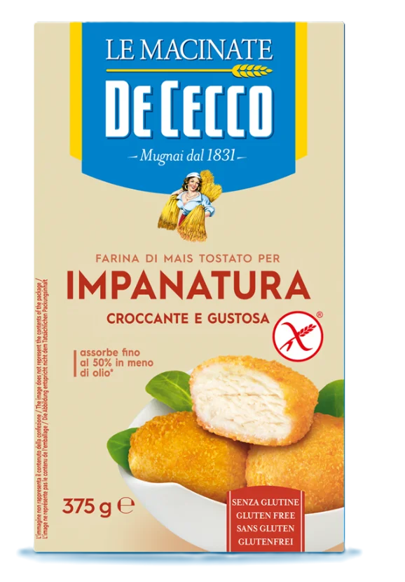 Impanatura Maïs Sans Gluten (375 g x 12) DE CECCO
