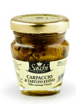 Lamelles de Truffe noire d’été – Bocal (45 g x 6) SACCHI