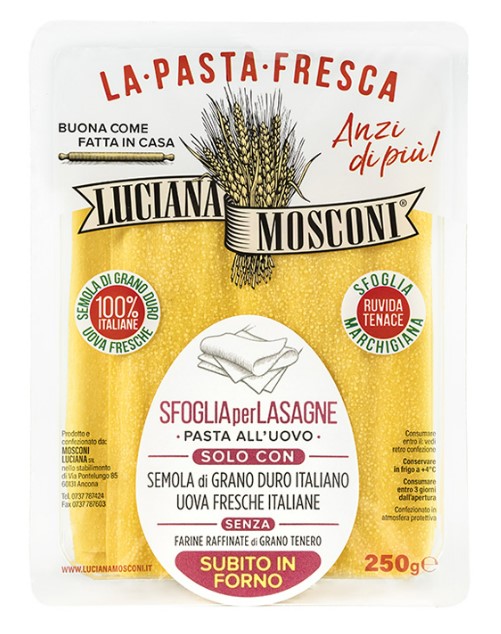 Lasagne 8 Feuilles (250g x 8)