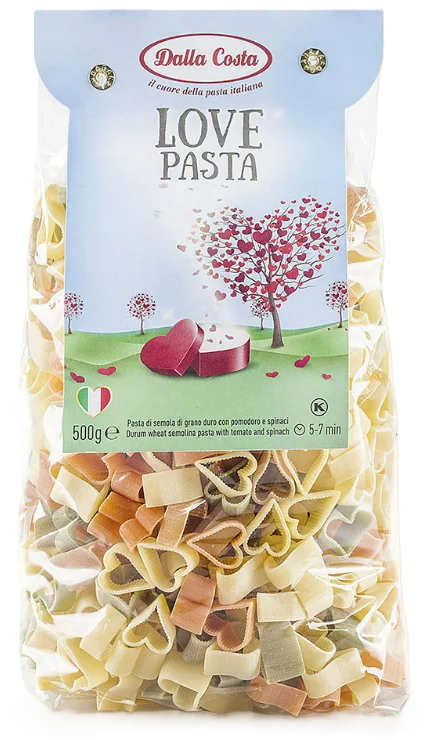 Love Pasta Tricolore TomateEpinards (500 g x 12)