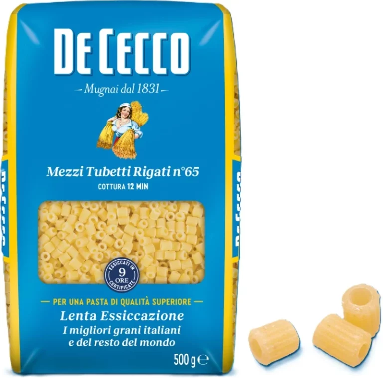 Mezzi Tubetti Rigati (500 g x 24) – n° 65