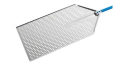 Pelle Pizza Mètre Alu, Perforée 30X60CM Manche 60 (AMP-3060F 60)