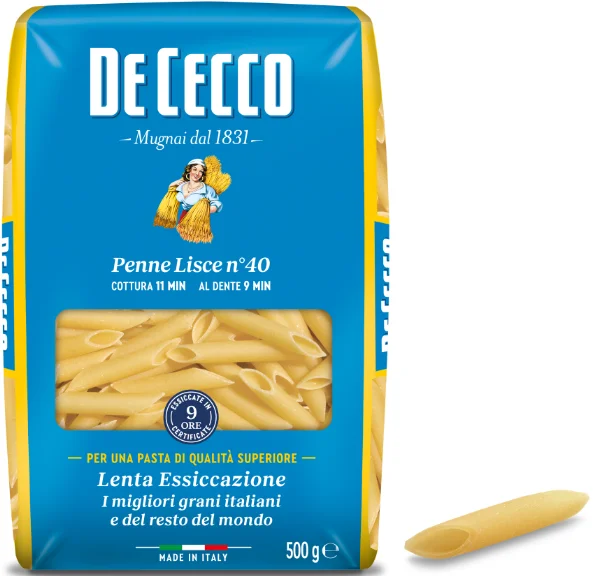 Penne Lisce (500 g x 24) – n° 40