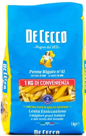 Penne Rigate (1 kg x 12) – n° 41