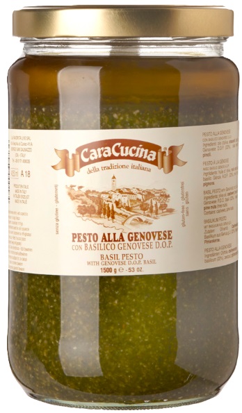 Pesto Alla Genovese (1,5 kg x 2) Cara Cuccina La Favorita