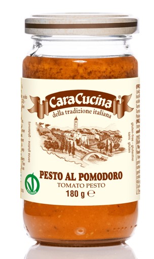 Pesto Rosso (180 g x 12) Cara Cuccina La Favorita