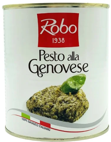 Pesto alla Genovese 100% Italien - Boite Fer (800 g x 6) - ROBO