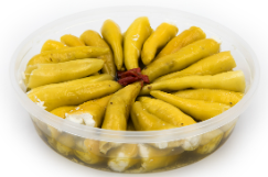 Piments Doux Verts Farcis Fromage (1 Kg)