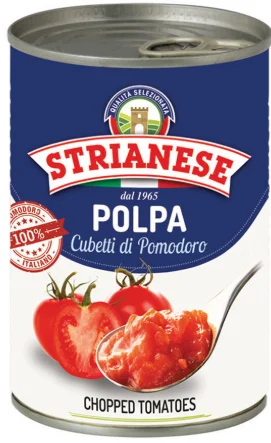 Polpa Cubetti Pomodoro (400g x 24) LA STRIANESE