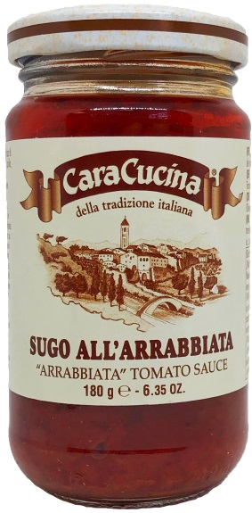 Sauce Tomate All’Arrabiata (180 g x 12) Cara Cuccina La Favorita