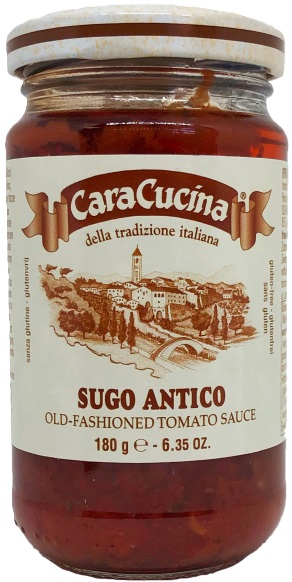 Sauce Tomate Antico (180 g x 12) Cara Cuccina La Favorita