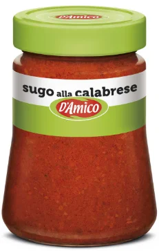 Sauce Tomate Calabraise Poivrons (300 g x 8) D’AMICO