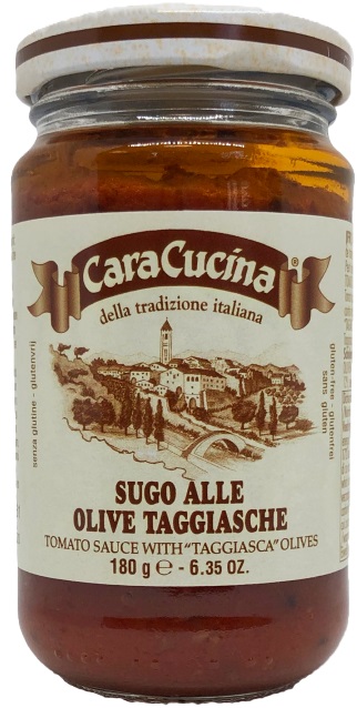 Sauce Tomate Olives Taggiasche (180 g x 12) Cara Cuccina La Favorita