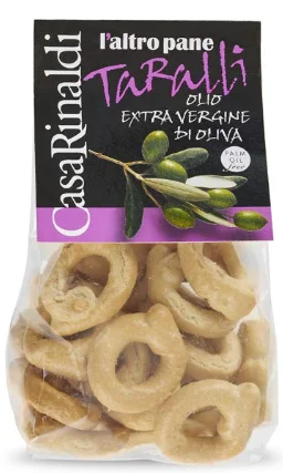 Taralli à l’huile d’Olive Extra Vierge (200 g x 12) CASA RINALDI