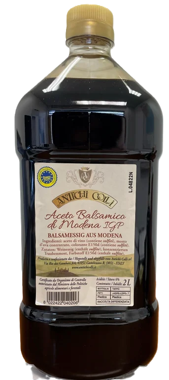 Vinaigre Balsamique IGP 2L x 6 ALICO