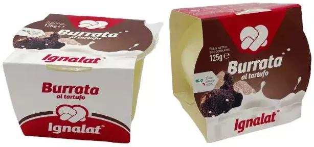 Burratine à la Truffe (125 g x 2) x 8