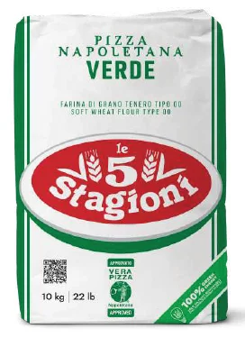 Farine 00Napolitaine Verte– W280 – sac 10 kg