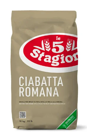 Farine Mix Ciabatta Romana - 5 STAGIONI - Sac 10 Kg