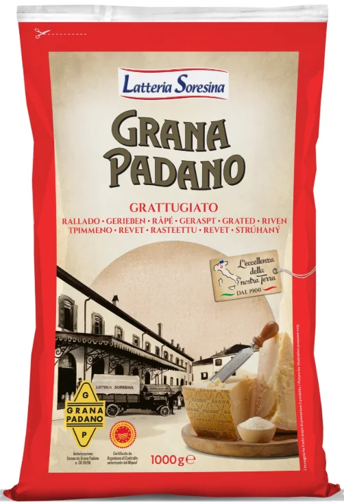 Grattugiato Mix Rapé Sachet (1 Kg x 5) GRAN SORESINA