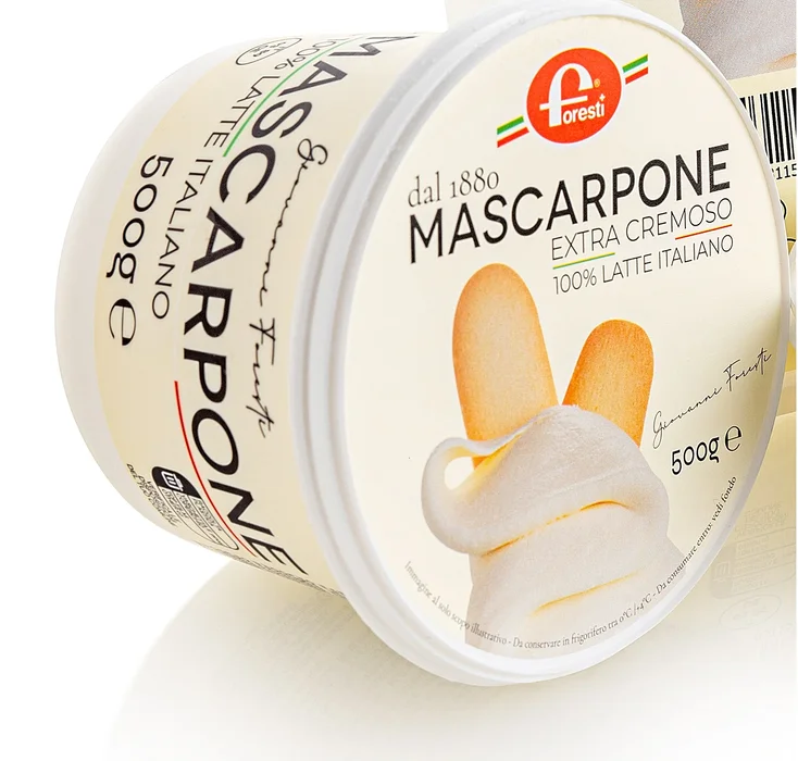 Mascarpone (500 g x 6) 54% MATIERE GRASSE FORESTI