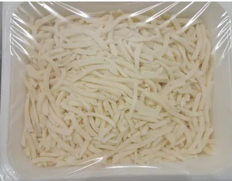 Mozzarella Fior di Latte Julienne (2,5 kg x 4) LATTICINI