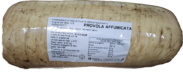 Provola Fumée 2 Kg -GIFF