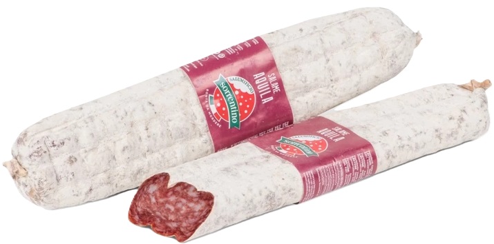 Salame Aquila S,V, Meta (200 g x 24) Sorrentino