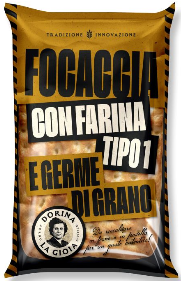 Sachet FOCACCIA CLASSIQUE 125GX16 - 28cmx18cm - LALTRAPIZZA