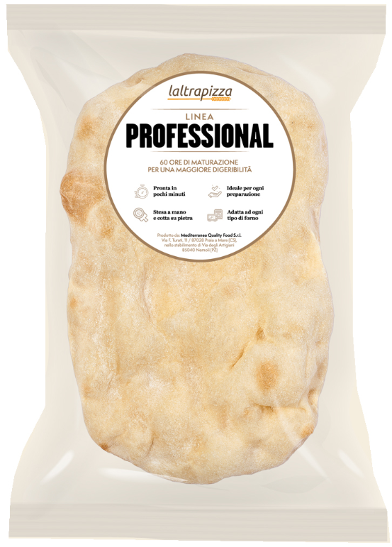 Sachet PINSA MINI (150GX2)X24 - 15cmx25cm - LALTRAPIZZA