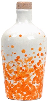 HUILE OLIVE EXTRA VIERGE 250MLX6 CERAMIC GALASSIA ARANCIONE - PAPARELLA