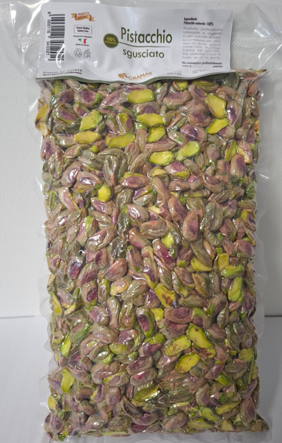 PISTACHES ENTIERES DECORTIQUEES 1KGX5 (Pistacchio Sgusciato) - GRAMAR