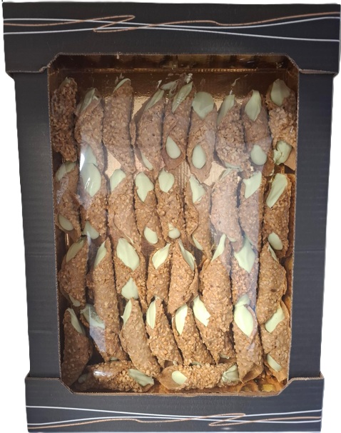 GÂTEAU CANNOLI CROQUANT PISTACHE 1500GX1 - POSITANO