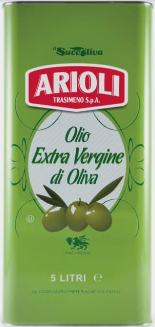 HUILE OLIVE EXTRA VIERGE BIDON VERT 5L ARIOLI