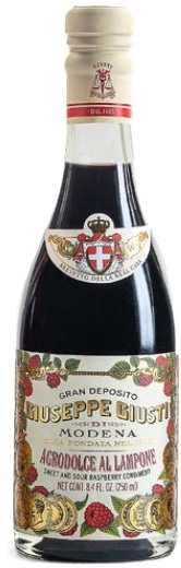 VINAIGRE AIGRE-DOUX FRAMBOISE CONDIMENT 100MLX6 - GIUSTI