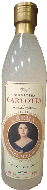 CREME VINAIGRE BALSAMIQUE BLANC MODENA IGP 500MLX12 - CARLOTTA