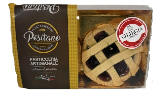 GÂTEAU CROSTATINA A LA CERISE (Tartelette) 160GX8 - POSITANO